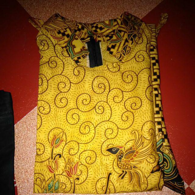 Tunic Serut Cendrawasih #9 / Tunik Batik Cantik / Batik Tunik Modern / Seragam Batik Kerja Kantor