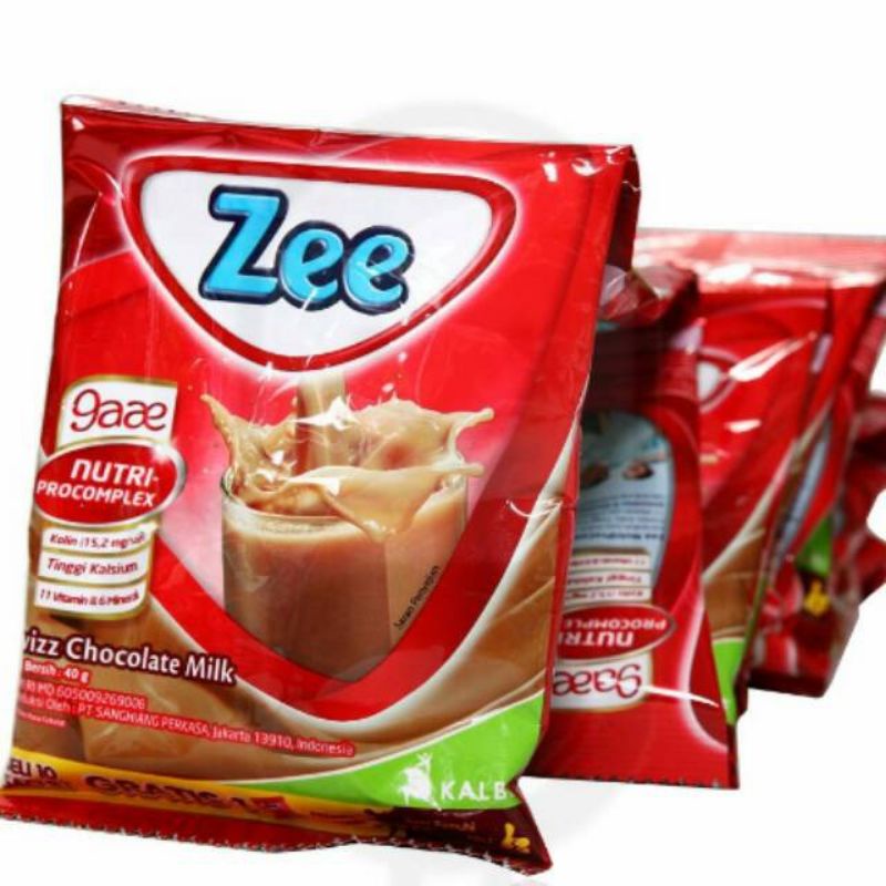 

Zee Susu Renceng 40gr x 10 Sachet