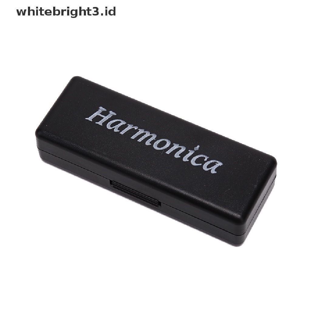 {whitebright3.id} 10 Hole Harmonica Mouth Organ Puzzle Musical Instrument Beginner Teaching  ,