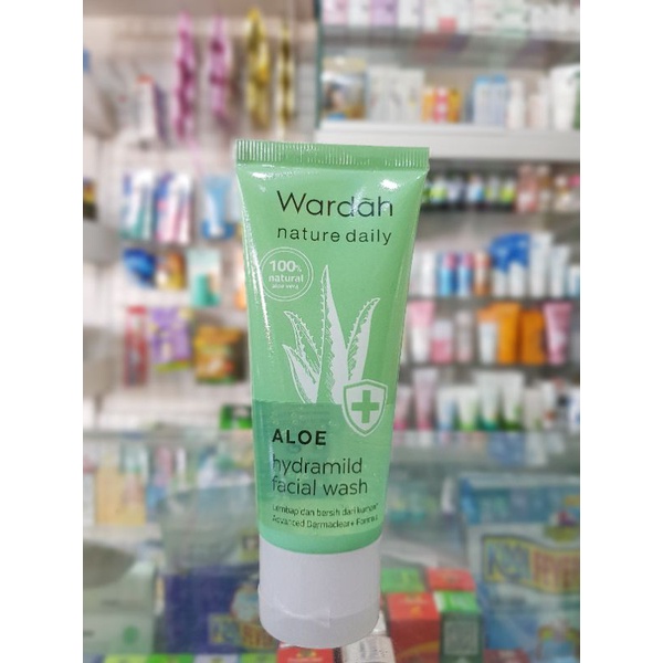 Wardah Aloe Facial Wash 60 ml / Sabun Wajah / Sabun Wajah Wardah