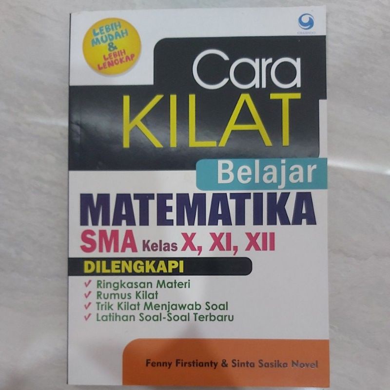 

Buku Belajar Matematika Kelas X,XI,XII