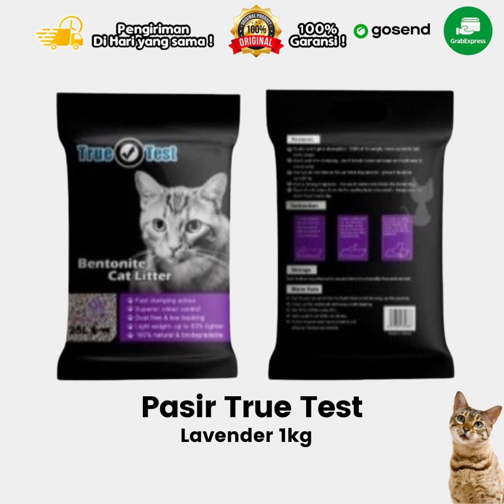 Pasir Kucing Gumpal True Test 1 Kg