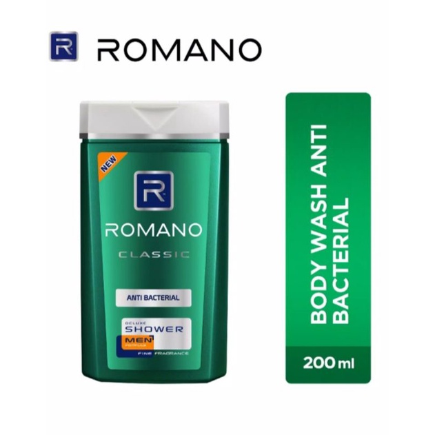 Romano Bodywash Anti Bakteri Classic 200ml