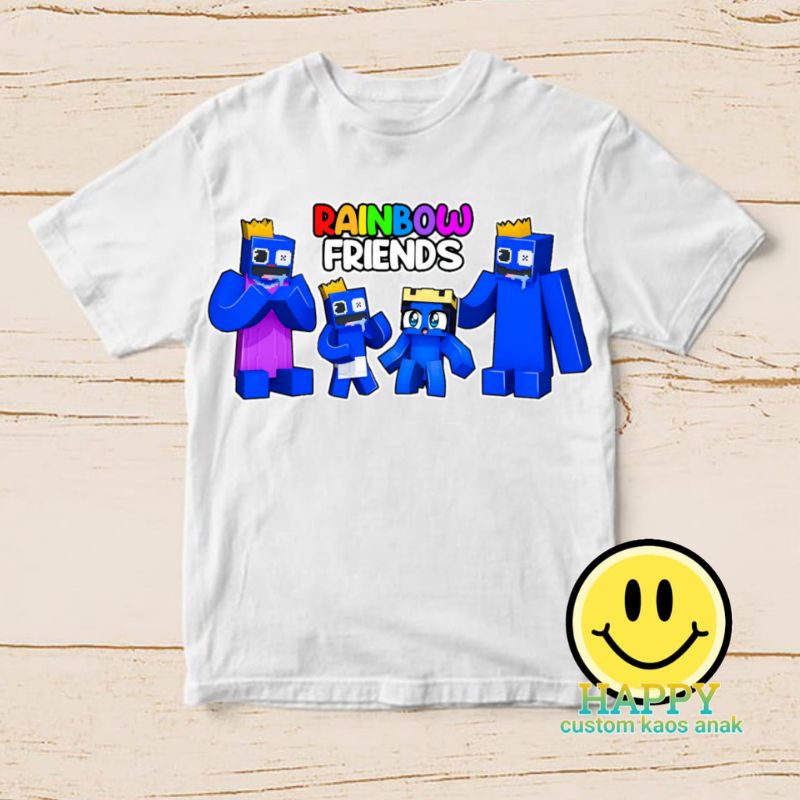 rainbow friends kaos rainbow friends game roblox baju anak game roblox rainbow friends
