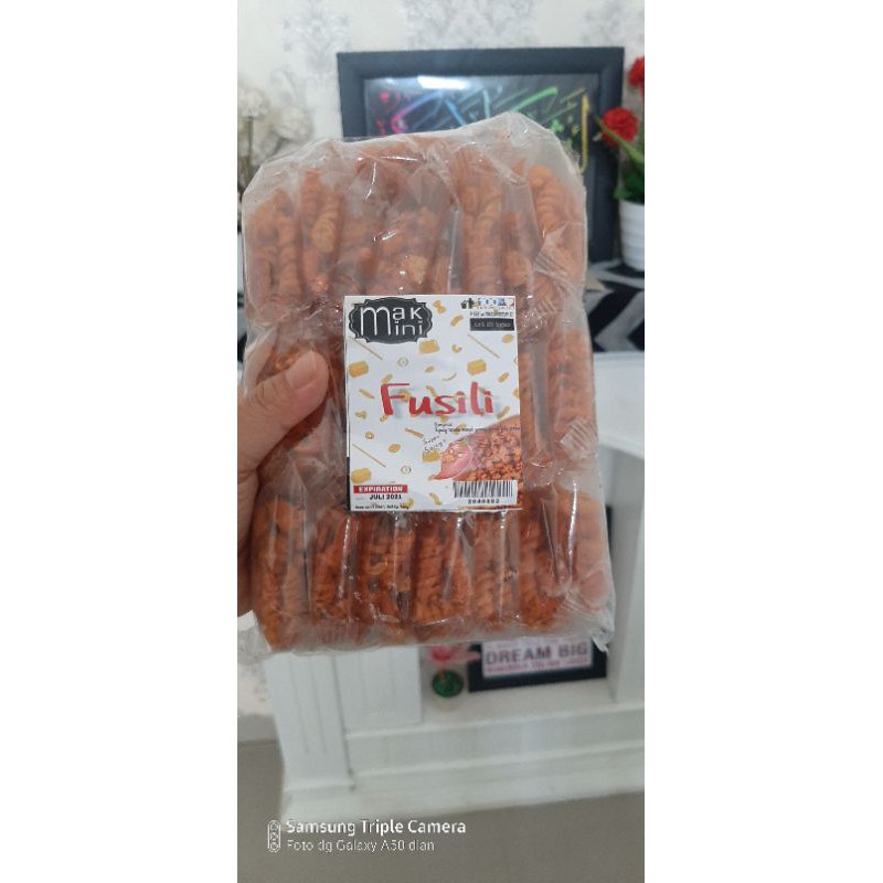 

MAKMINI eceran 500 MAKARONI, FUSILI, BASRENG, SOSRENG, SEBLAK