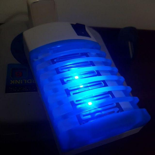 Emy Lampu Nyamuk Led Biru Colok Listrik Electricity Electronic Mosquito