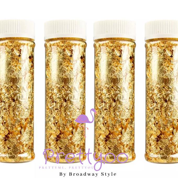 

Edible Gold Leaf / GOLD SHEET LEAF PAPER Dapat dimakan Food Grade TERLARIS TERPERCAYA ORIGINAL
