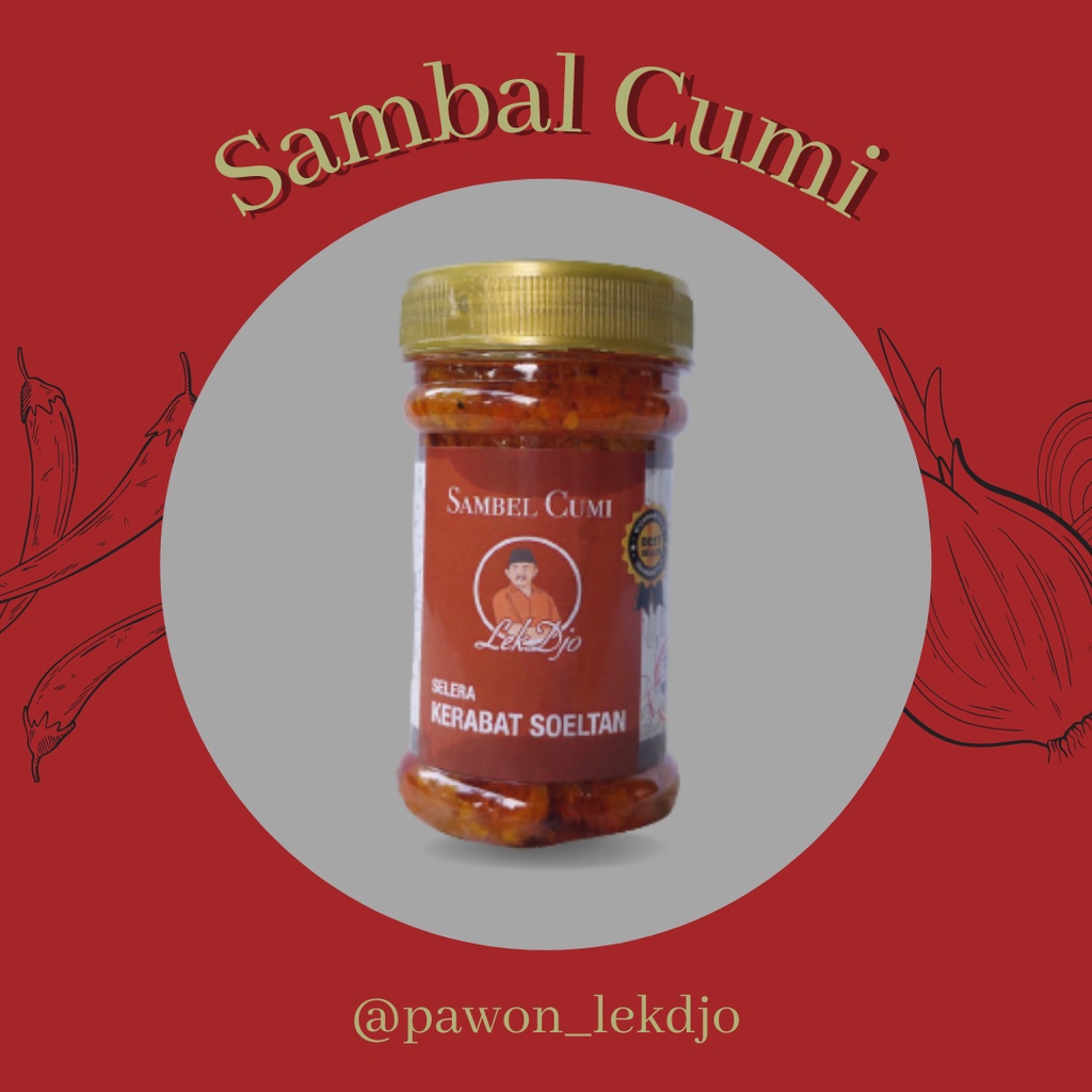 

sambal custom order