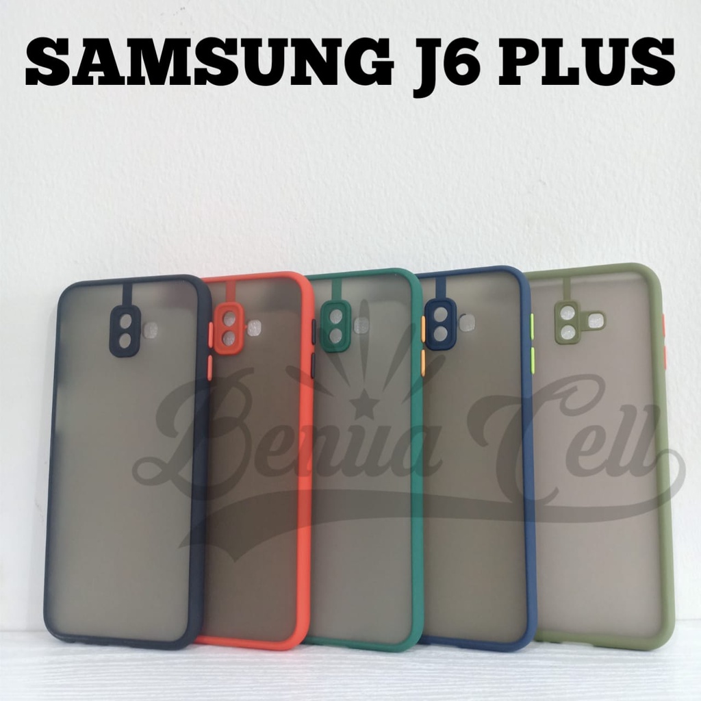 SOFTCASE SAMSUNG J6 PLUS - CASE MATTE FULL COLOR SAMSUNG J6 PLUS - BC