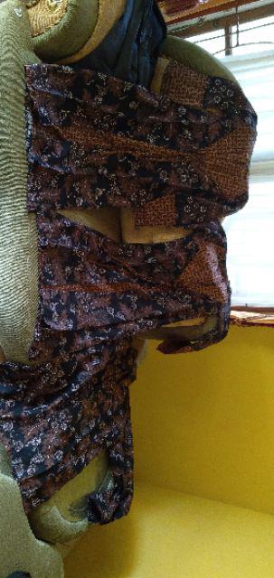 Batik Couple Keluarga Sania Ruffle Ori Ndoro Jowi Dnt