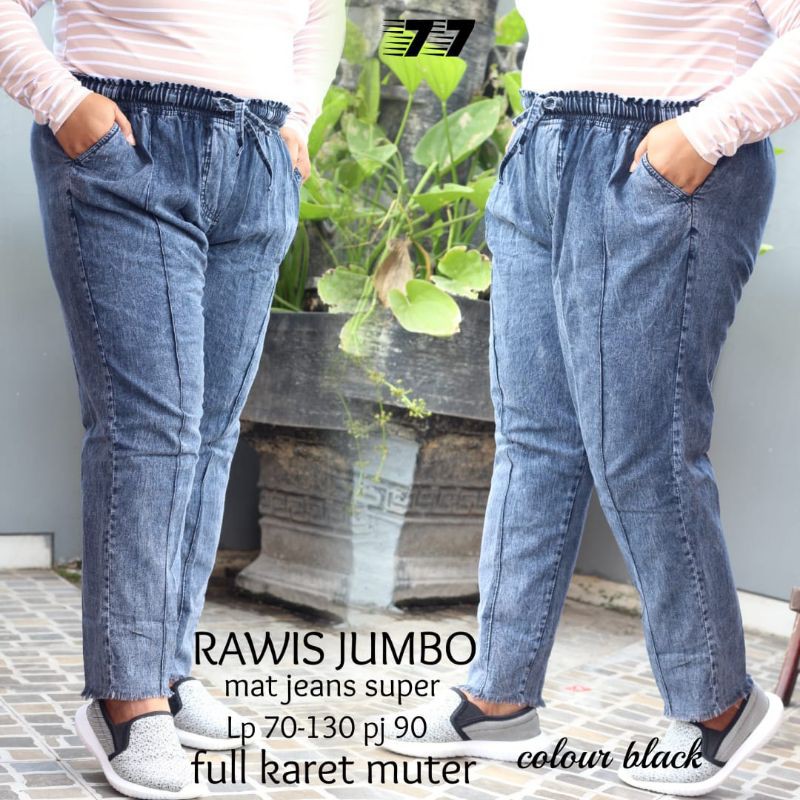 CELANA BAGGY JEANS JUMBO 2420