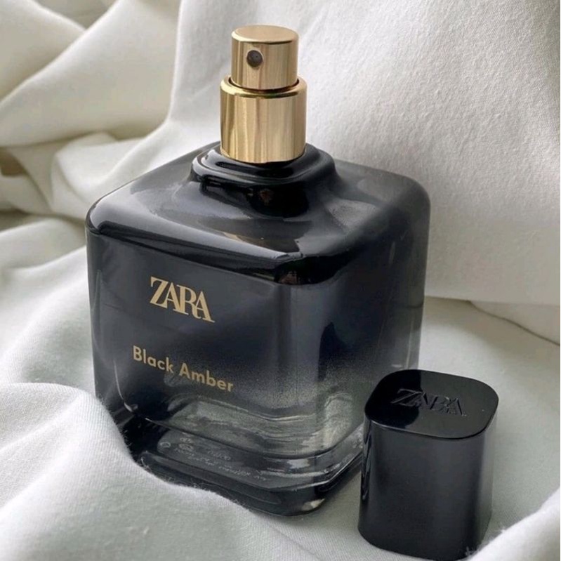 Parfum Zara Black Amber Edt 100ml Original Reject Eropa | Parfum Wanita Branded Reject