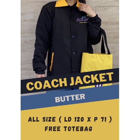 Coach Jacket BTS Butter