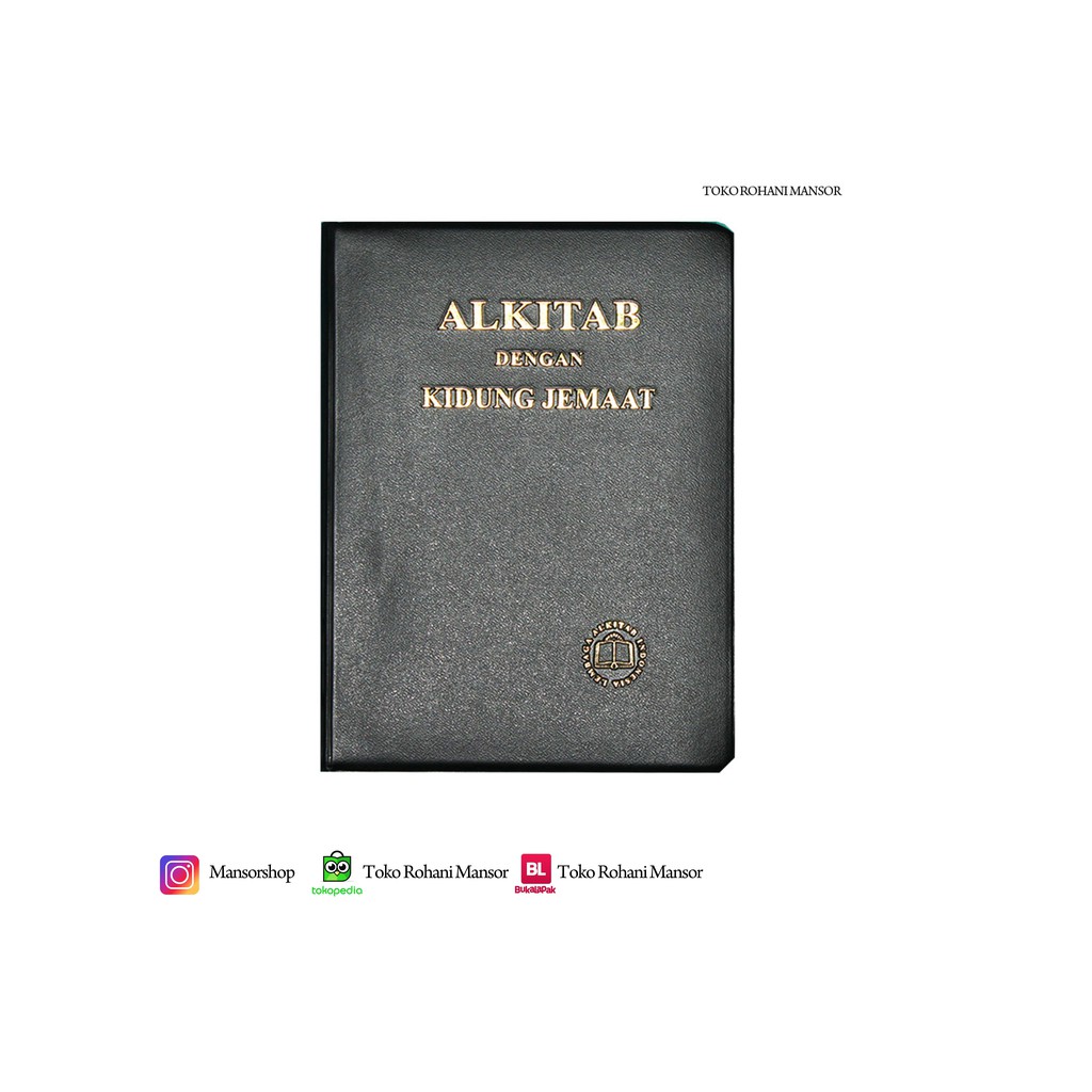 Buku Rohani Kristen - Alkitab Sedang Kidung Jemaat - LAI