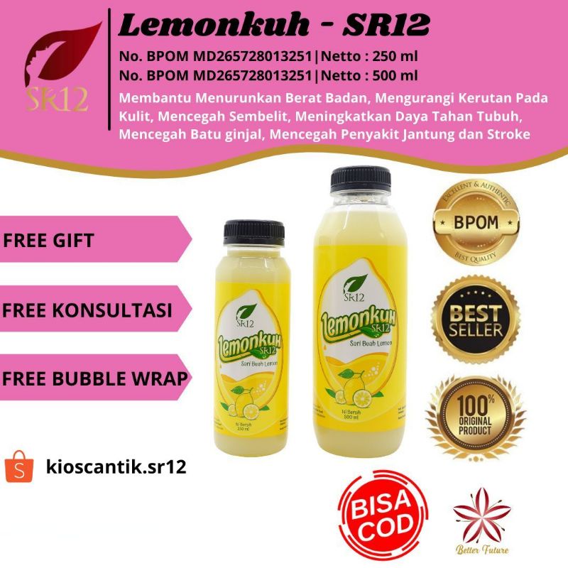 

Sari Lemon Asli Lemonkuh SR12 minuman kesehatan minuman diet