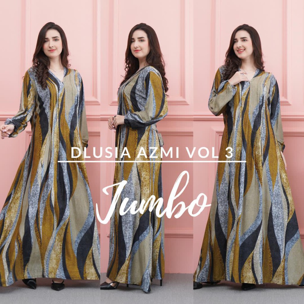 New Daster Arab Ori Azmi Vol 3 Jumbo Big Size Free Masker by Dlusia