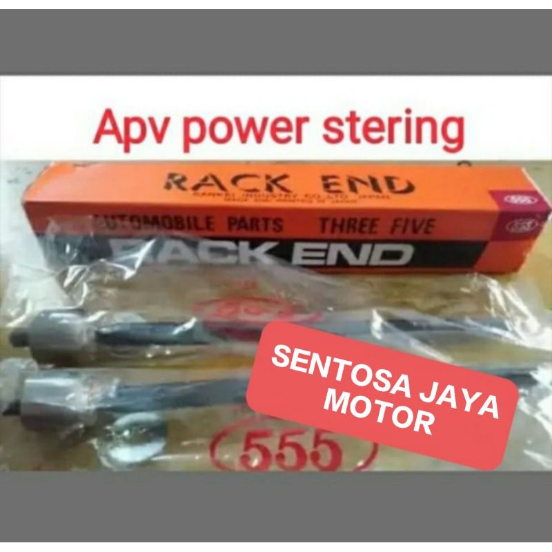 RACK END LONG TIE ROD TIE ROD STABIL APV POWER STEERING 555 JAPAN ORIGINAL SR-7670 HARGA 1 PC