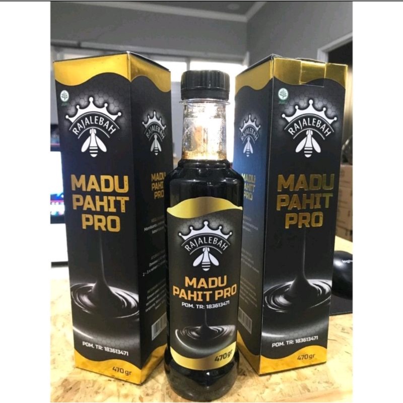 Madu Hitam Pahit / Madu Raja &amp; Ratu Lebah Asli 100% - BPOM