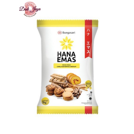 

Tepung Terigu Hana Emas 1kg