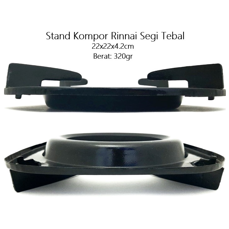 Stand Kompor Rinnai Segi Tebal 22cm