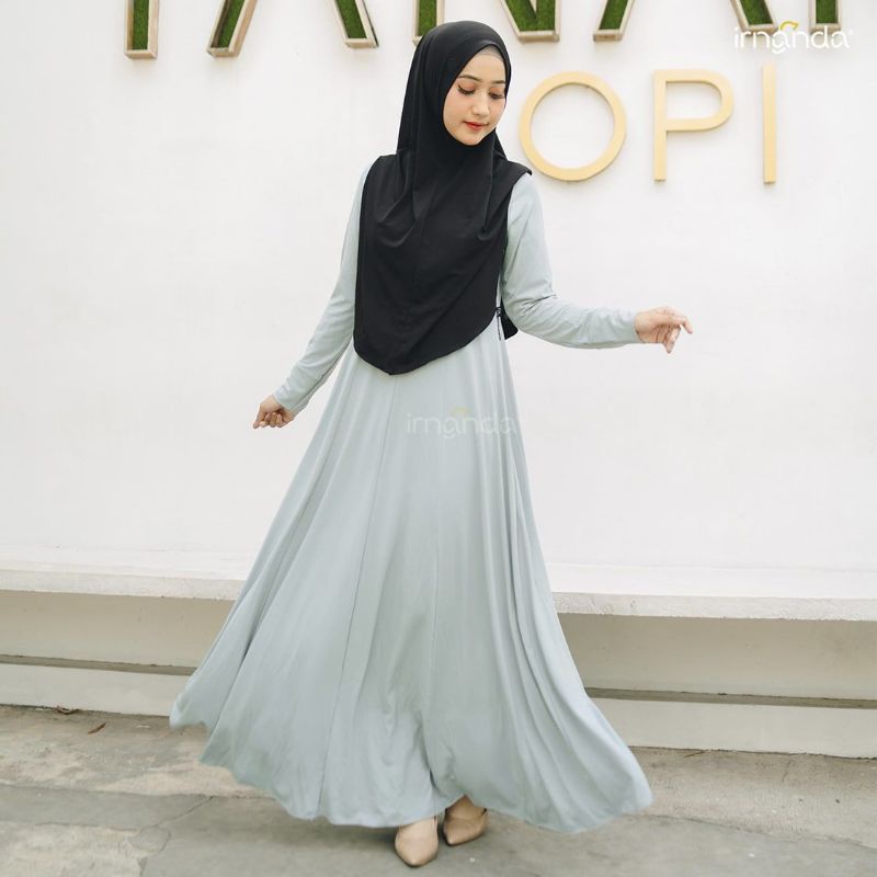 GAMIS PREMIUM JERSEY KOREA IRNANDA/ DRESS NADA JERSEY PREMIUM