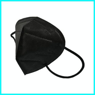 S Sip Set 5 Pcs Masker Kn95 - Hitam