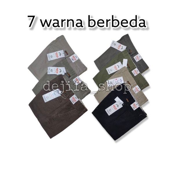 TERMURAHHH!! CELANA KATUN PRIA/CELANA PENDEK KATUN PRIA DEWASA UKURAN JUMBO ORIGINAL PREMIUM BAHAN KANVAS SERATA CARDINAL MERK ROCCO  (uk. 27-38)