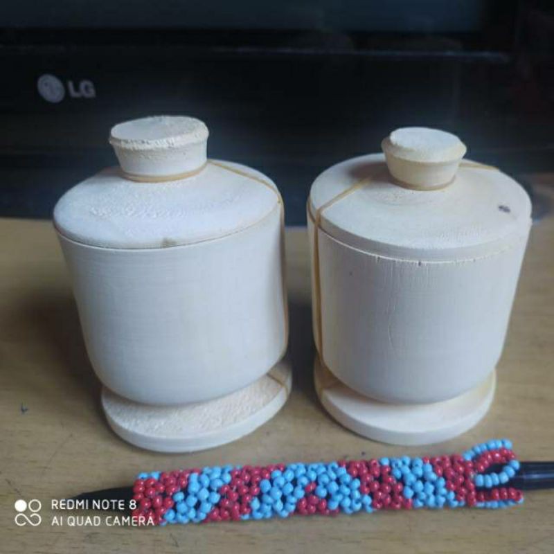 Gelas Kayu Pasak Pait Bumi Ukuran Bantet