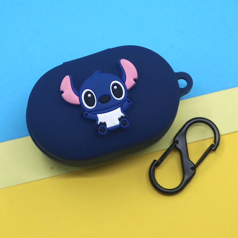 Casing Silikon Motif Stitch Dengan Kait Untuk Xiaomi Redmi Airdots Airdots 3