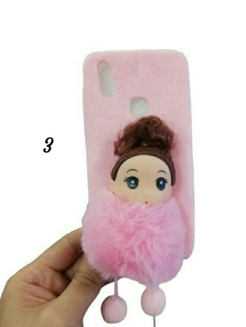 Case luxury bulu cute casing Vivo V11