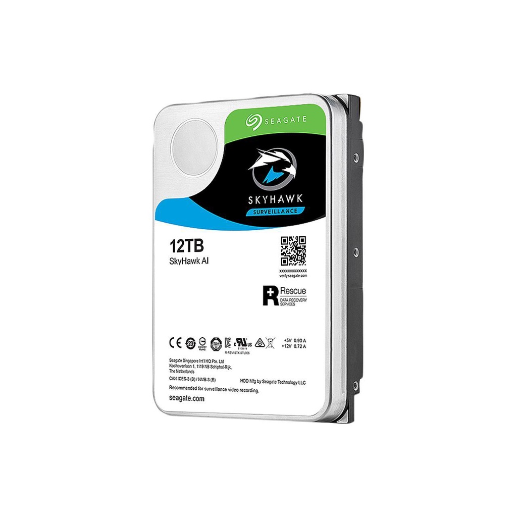 SEAGATE Skyhawk AI 12TB 3.5&quot; 7200RPM 256MB SATA III