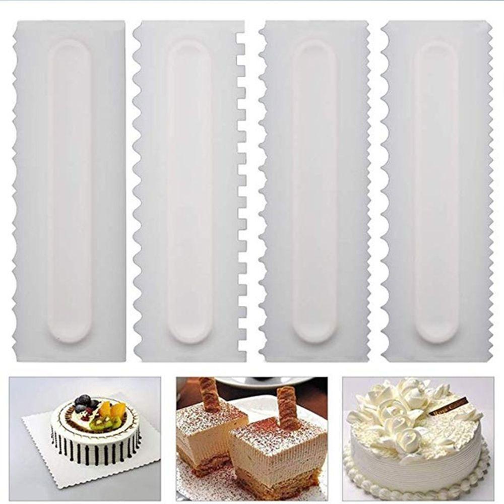 Populer Scraper Kue Home &amp; Kitchen Pastry Tools Cetakan Kue Polos Halus