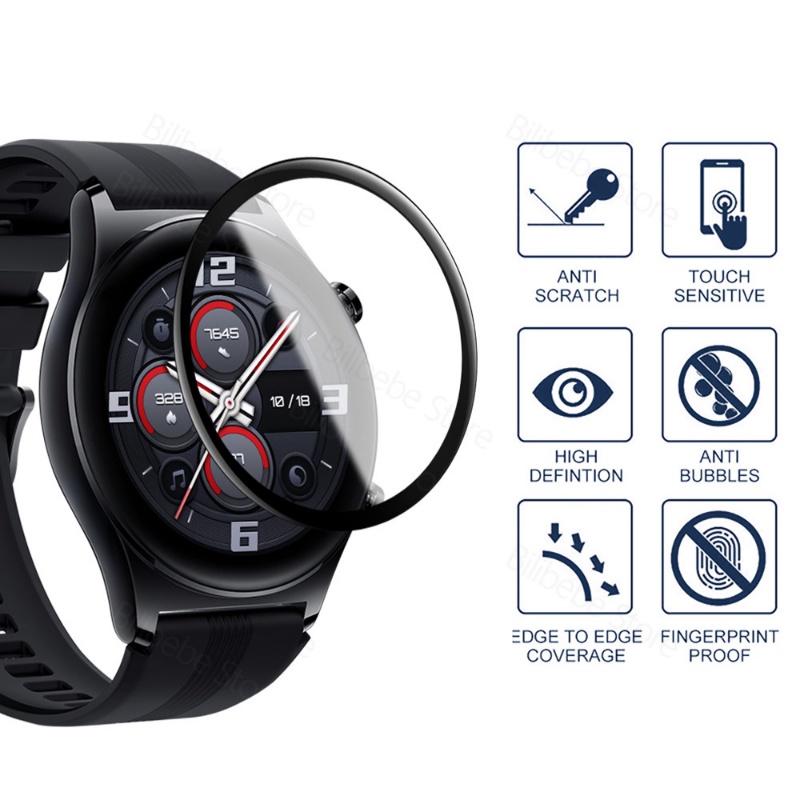 Film Pelindung Layar Full Cover Untuk Huawei Honor Watch GS 3 / GS 3