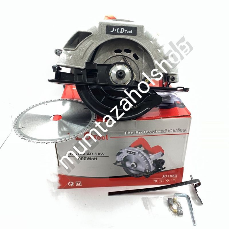 J.LD JD1853 Mesin Circular Saw 180 mm - Mesin Potong Gergaji Kayu 7 Inch