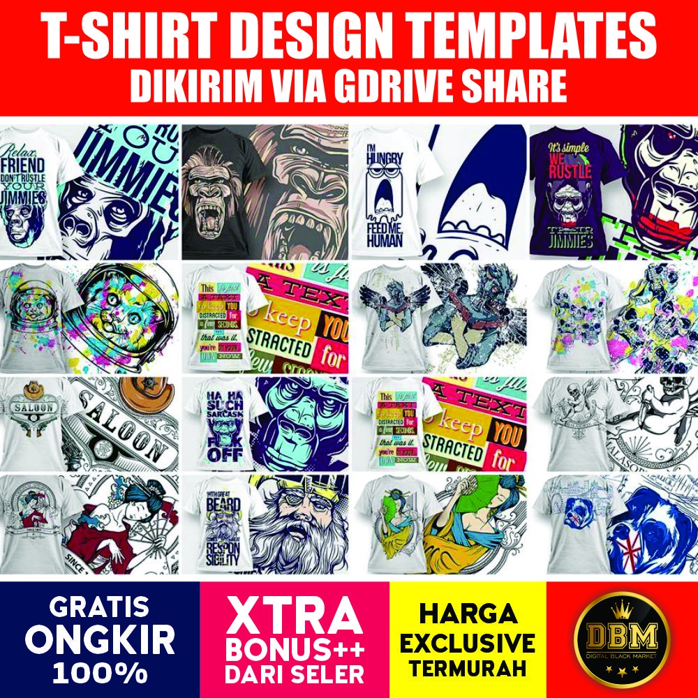 30 Jaw Dropping T-Shirt Designs - Vector Designs