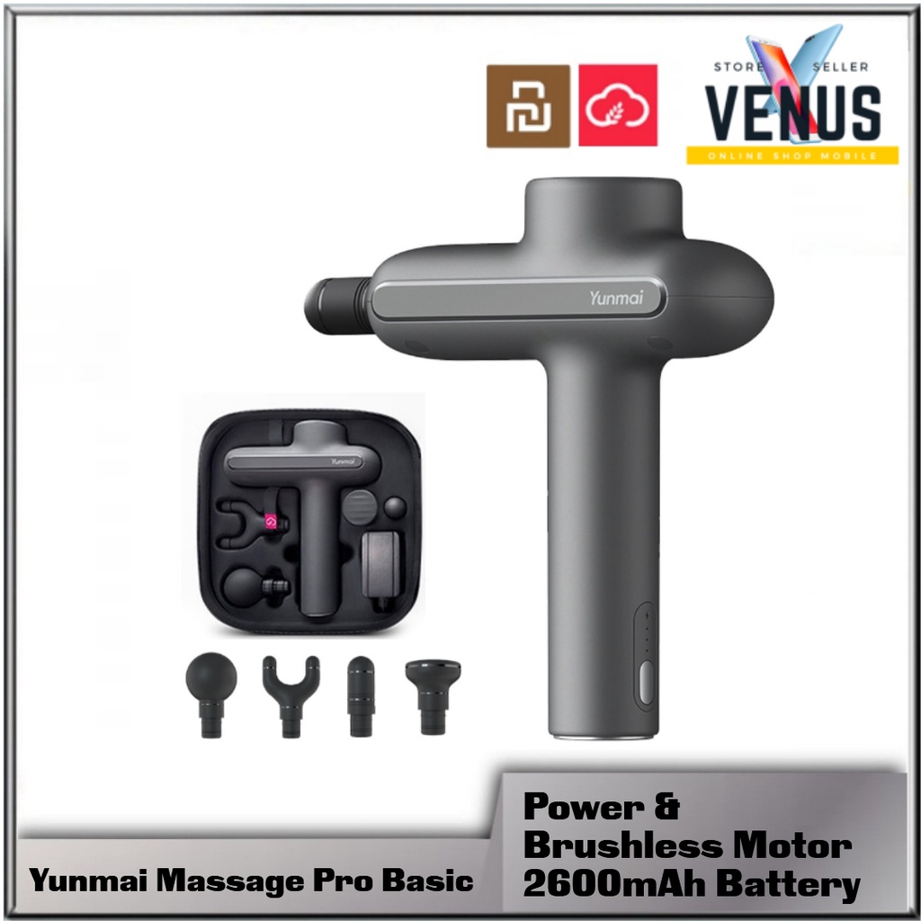 Yunmai Massage Pro Basic Alat Pijat Elektric Gun Portable