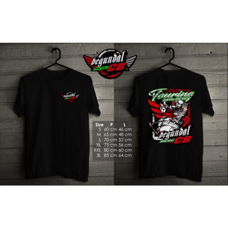 kaos begundalCB edisi for touring rodok racing CB