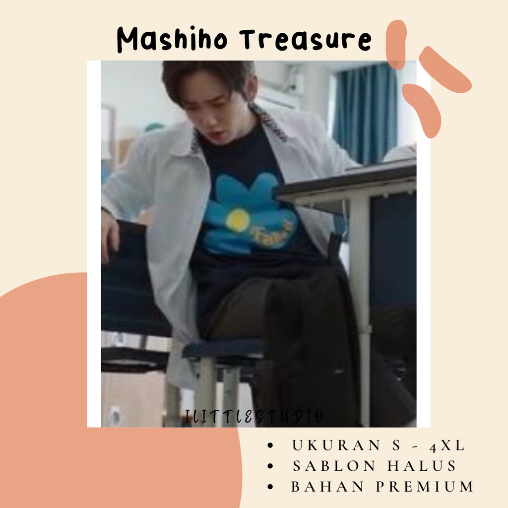 Kaos Mashiho Treasure fallet Flower