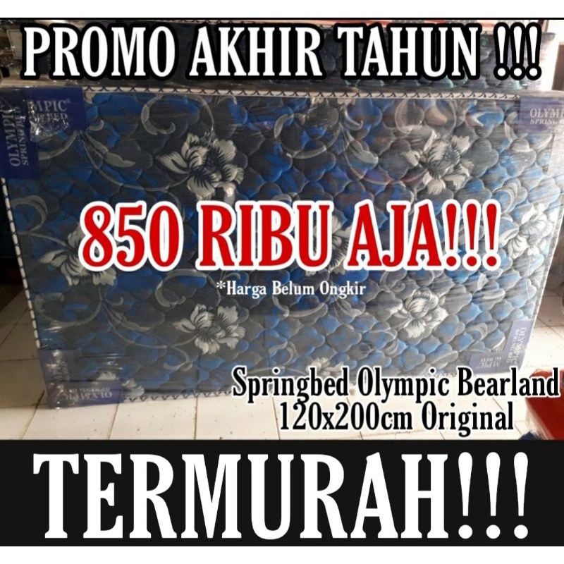 PROMO Springbed Olympic 120x200 tipe Bearland