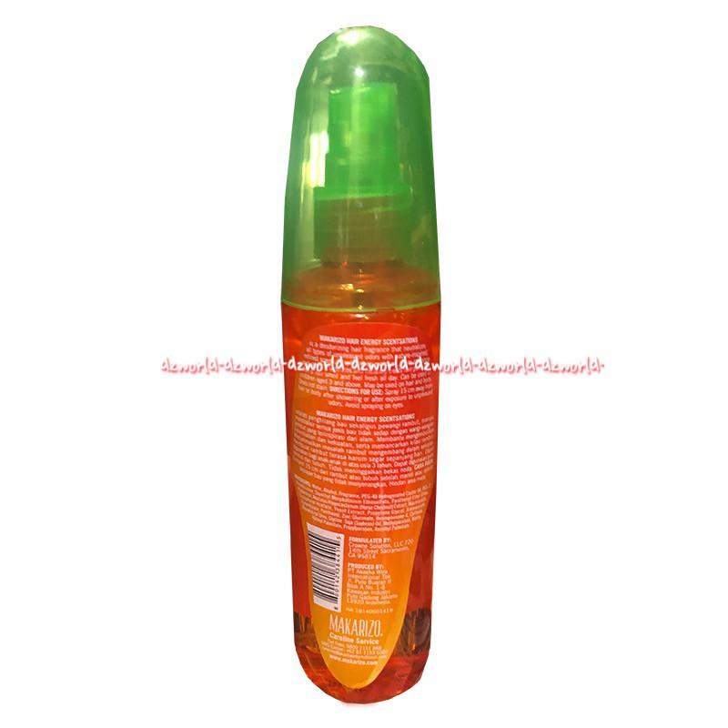 Makarizo Scensations Fresh Bouquet 100ml Vitamin Rambut Untuk Menetrasil Bau Pada Rambut