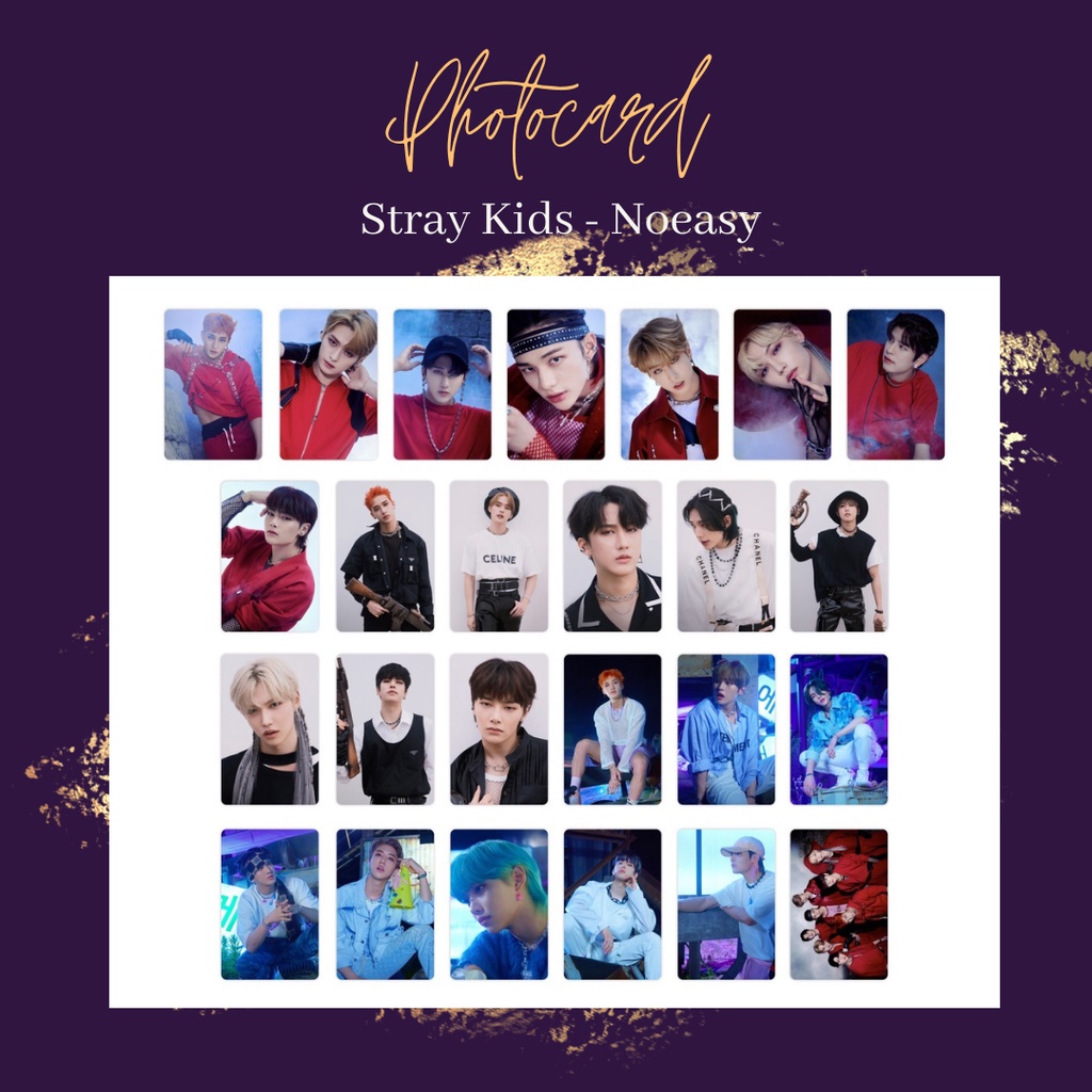 PHOTOCARD STRAY KIDS NOEASY