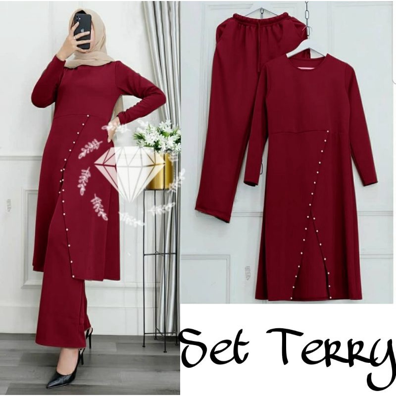 Baju Pesta Wanita Muslim Kondangan Brukat Mewah Elegan Gaun Muslimah Terbaru 2021 2022 Maxy Dress Ri
