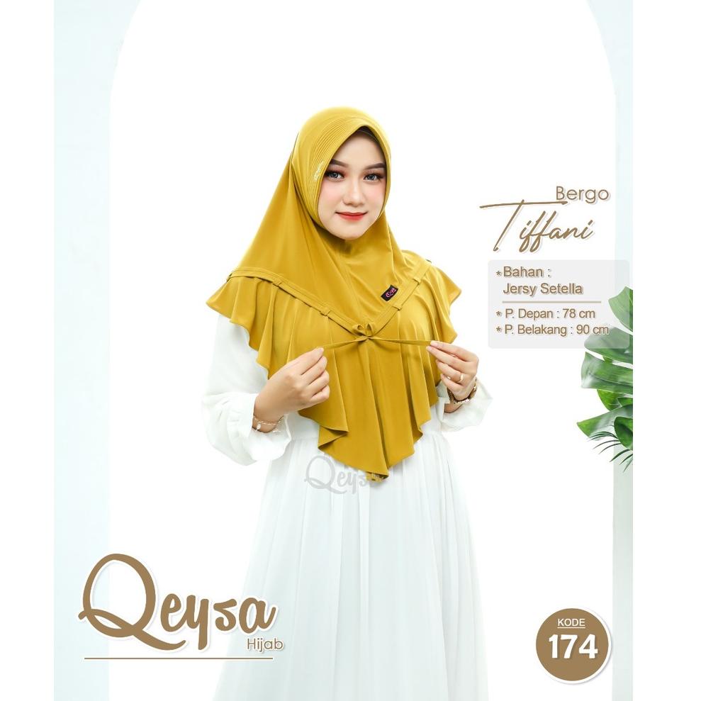 BERGO TIFFANI BY QESYA HIJAB BAHAN JERSY SETELLA HALUS "SWE.15Jn22н"