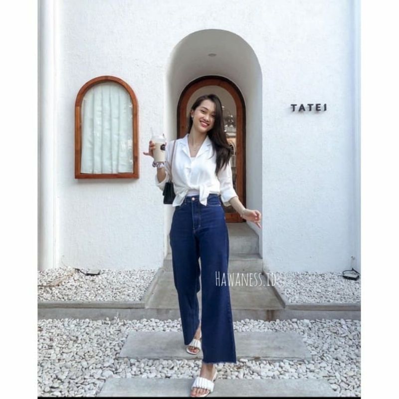 celana panjang jeans//celana jeans wanita//KULOT JEANS.