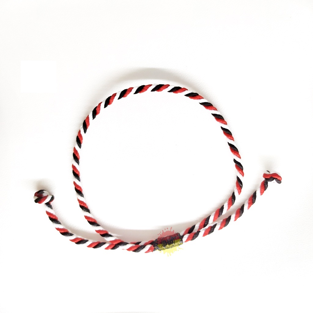 Gelang Tali Tridatu Asli bali / Gelang Tridatu Bali / Tridatu Plintir