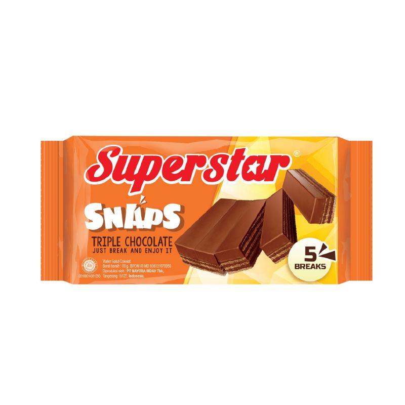 

Superstar SNAPS Triple Chocolate 28 gram