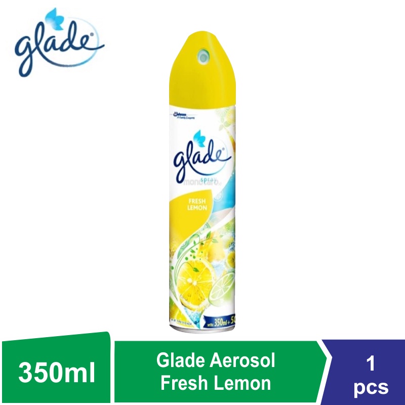 Glade Aerosol Pengharum Ruangan 350ml + 50ml