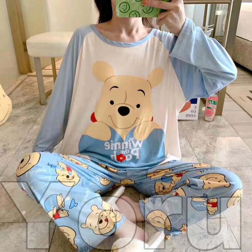 Pamelo PP786 Stelan baju tidur Import Baju Tidur Wanita Panjang PP Import Spandek PP10 PPJ-PP10 PO kom birumuda