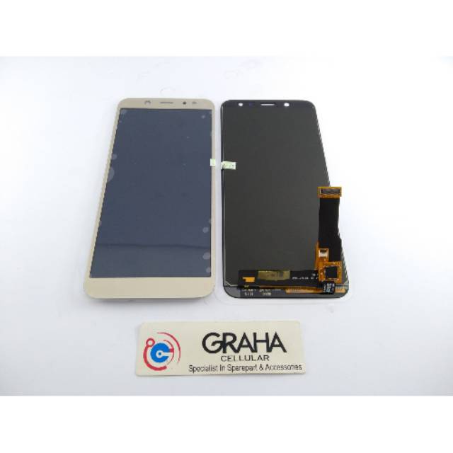 LCD SAMSUNG A6 2018 / A600 FULLSET TOUCHSCREEN BISA ATUR   