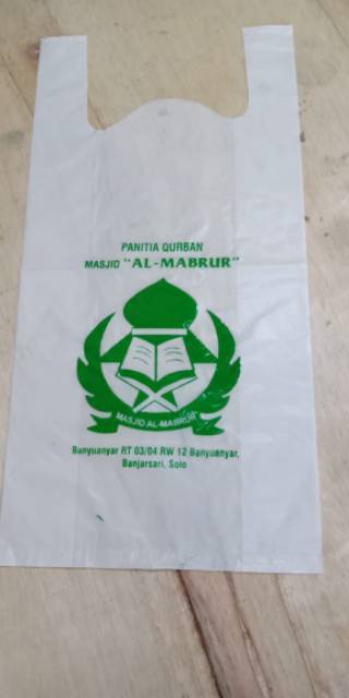 Kantong Sablon Plastik Packing Olshop Kresek Ukuran Kecil